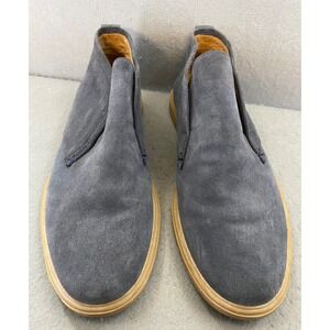 Peter Millar Collection Mens 9M Gray Suede Slip On Chukka Boots  Brazil